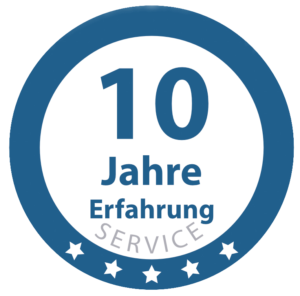 10 Jahre Erfahrung